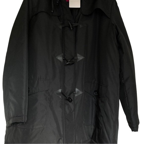 BNWT ANTHOLOGY SPRING BLACK WOMENS PADDED LADIES GIRLS HOOD JACKET COAT PARKA 16 - Picture 3 of 15